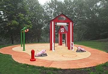 round hill sprinkler park