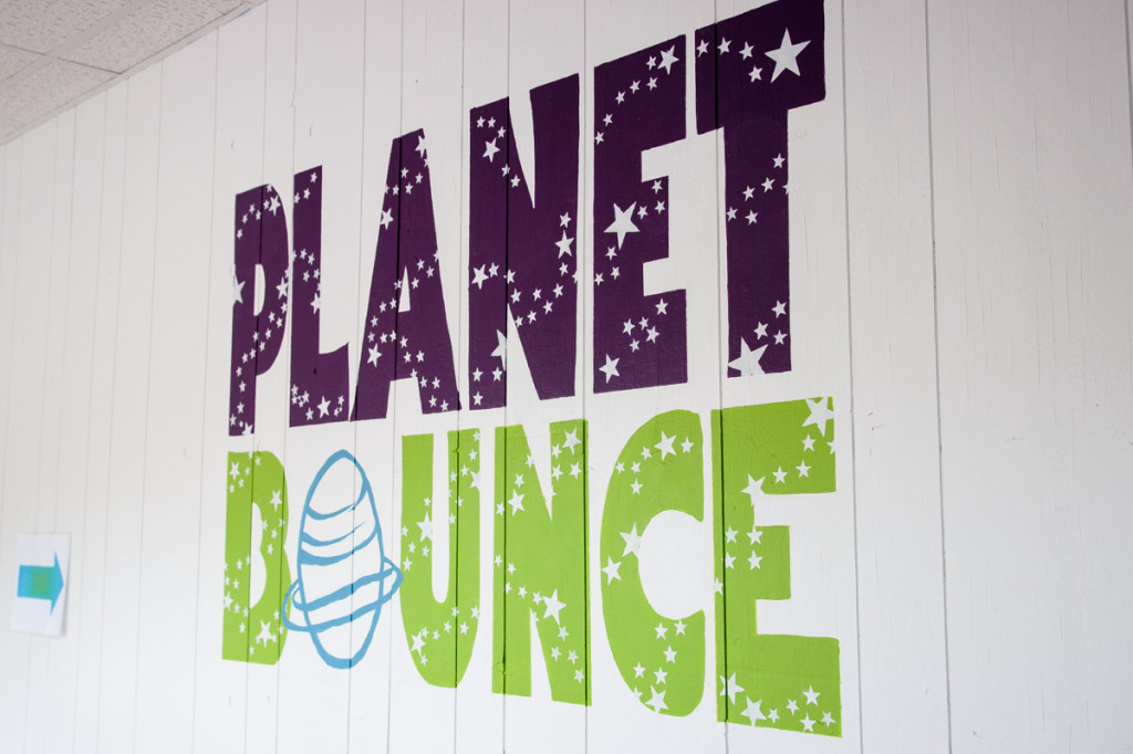 Unassuming front the front but super playful inside; Planet Bounce is “out of this world fun!”