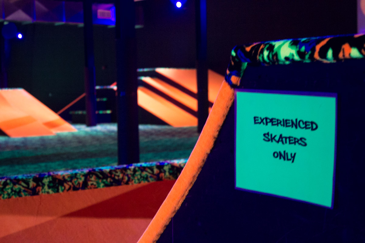 fun slides carpet skate Park