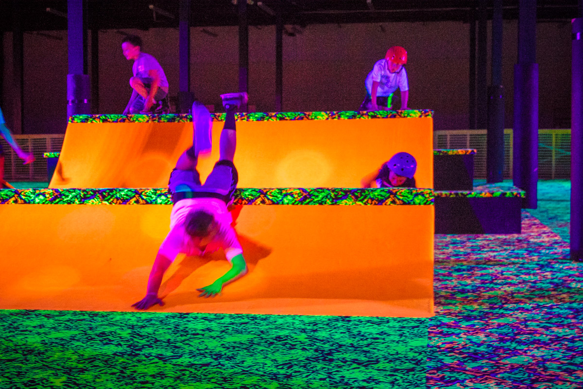 fun slides carpet skate Park